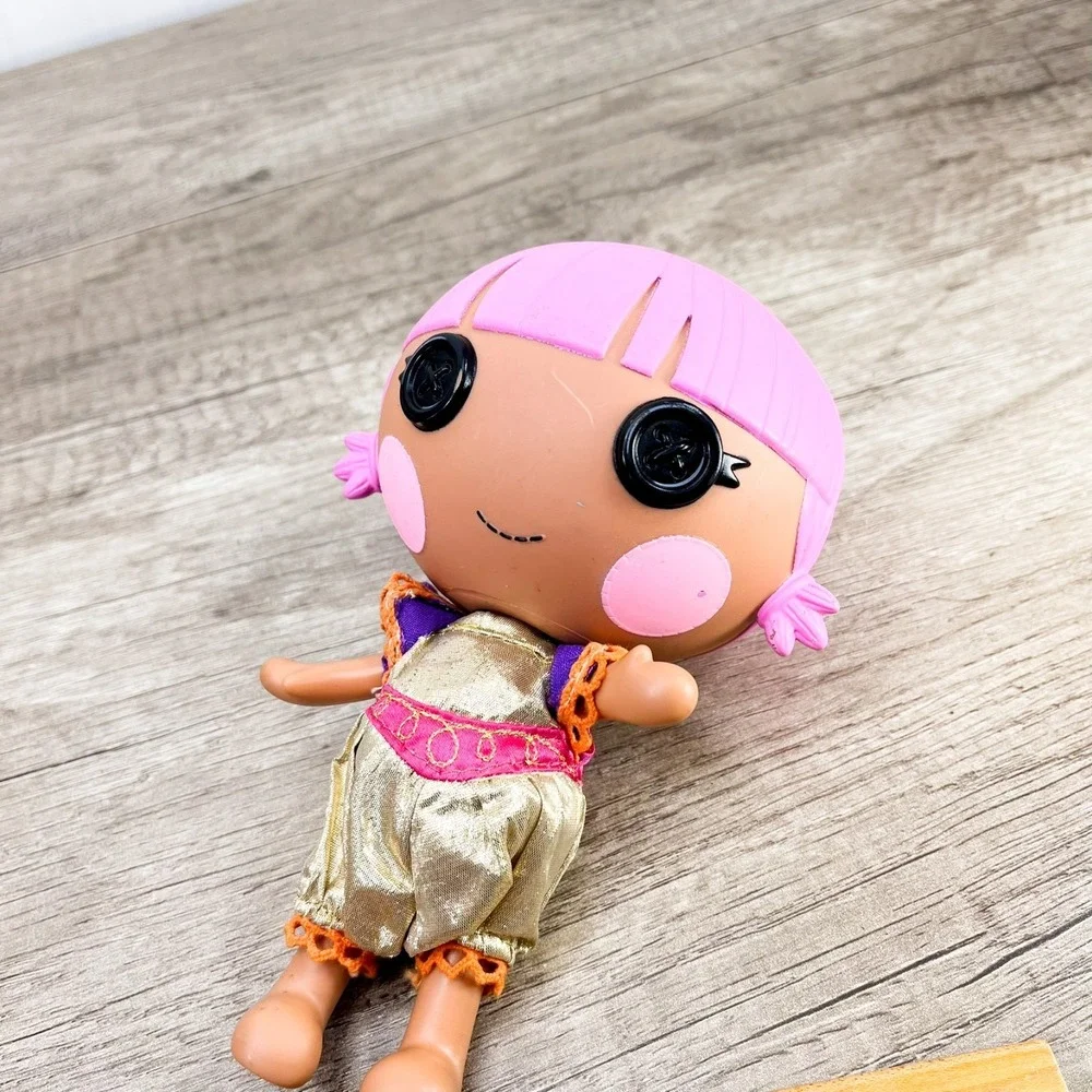 Lalaloopsy Littles Pita‎ Mirage Doll Genie Hard Plastic Removable Clothing Pink